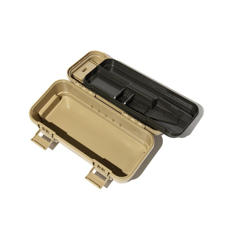 GORDON MILLER 1744762 Stacked Cargo Low Storage Box, 1.6 gal