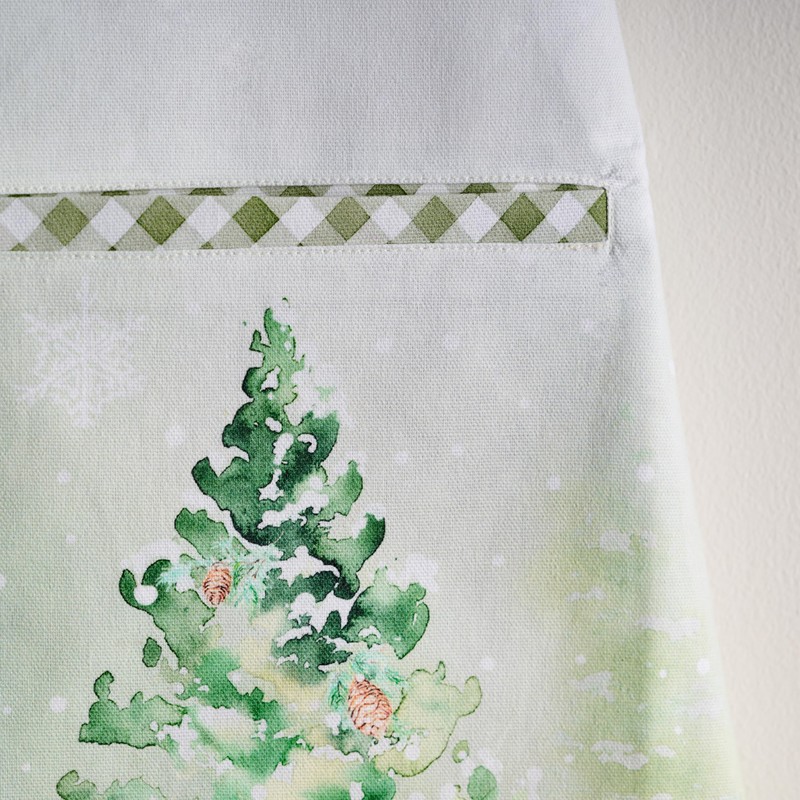 Maison d' Hermine Winter Mornings 100% Cotton 1 Piece Kitchen