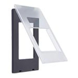 Panasonic WTA73513HK Simple Fireproof Switch Plate with Protective Cover, Advance Series, 1 Row, For Triple Handle Top Cover, Gray, Width 2.8 x Depth 5.1 x Height 5.0 inches (72 x 13 x 127 mm)