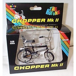 Toyway Chopper Mk11 Bicycle Fizzy Black Bike 1:12 scale diecast model