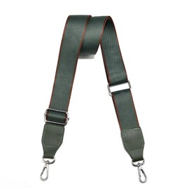 LEMEDE Purse Straps Replacement Crossbody, Universal Wide Shoulder Strap for Bags Adjustable Straps for Handbags (Silvery hardware)