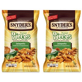 Snyder's of Hanover Jalapeno Pretzel Pieces 11.25 ounces (2 pack)