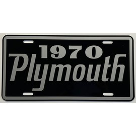 1970 70 Plymouth Metal Novelty Replica Sign Compatible with Plymouth Sport Fury Belvedere Barracuda Satellite Valiant GTX Cuda Duster Classic Muscle Car Hot Rod Collection Garage Man Cave Display Gift