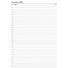2025 Appointment Diary A4 Black Day Per Page Hardcover Office