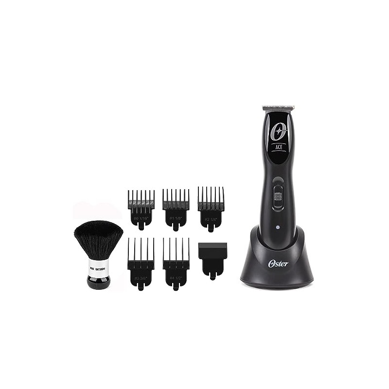 Oster Cordless Ace T Blade Clipper Finisher with Neck Brush