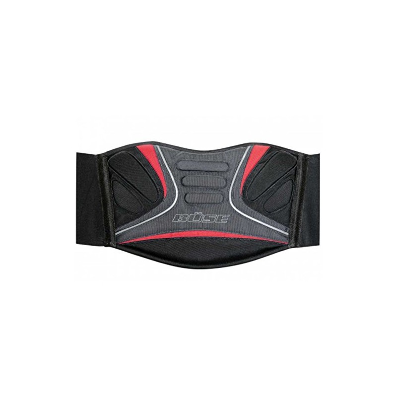 Büse Curve Kidney Belt, Red, M
