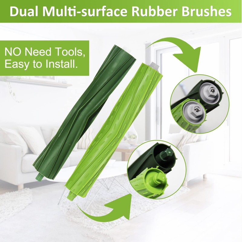 Replacement Parts Compatible with iRobot Roomba I, E & J