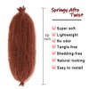8 Packs Springy Afro Twist Hair 10 inch Pre-Separated Kinky