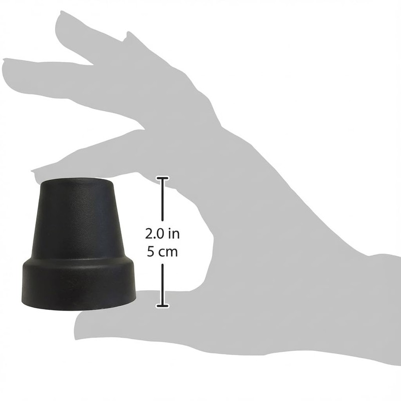 NOVA Medical Products Cane Tip, Black