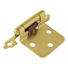 Herrajes Guerrero Bisagra Americana Dorado Brillante Bisagra De Parche 40 Pzas