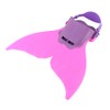 Kids Teenagers Shallow dives Mermaids Monofin Flippers Swimmable Tail