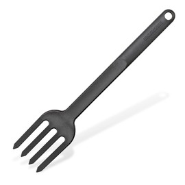 Fackelmann Statement Plastic Cooking Fork - Kitchen Fork with Ergonomic Handle - Suitable for Coated Pots and Pans - Heat Resistant and Dishwasher Safe