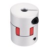 sourcing map Aluminum Shaft Coupling 13mm to 15mm Flexible Spider