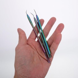 Herramienta para Rizado y Separación de Pestañas de Acero Inoxidable Diseño Innovador y Aplicación de Extensiones para Uso Profesional en Salones de Belleza