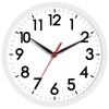 AKCISOT Wall Clock, Modern Small Wall Clocks Battery Operated 8