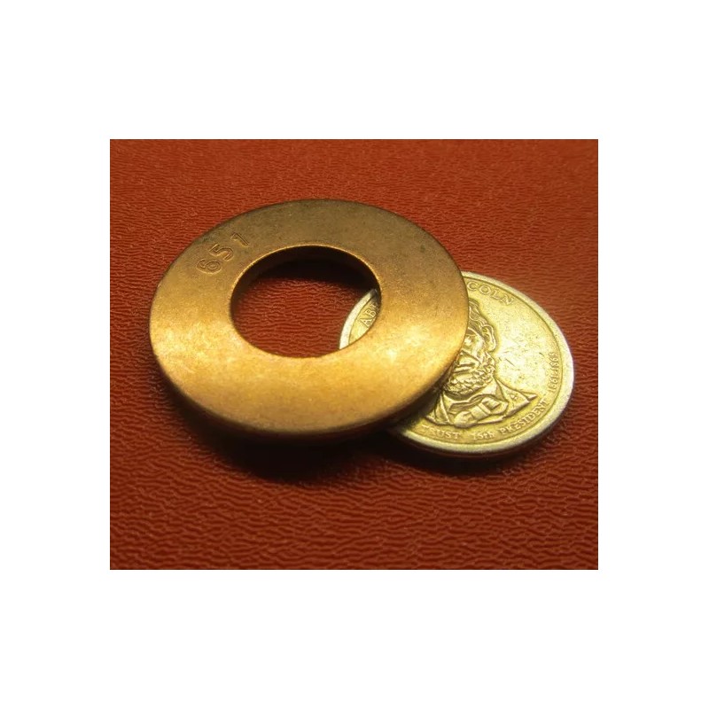Unbranded Bronze Round Washer, No 5/8 Screw, 1.50" OD x