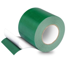 Polyvinyl Chloride (PVC) Tarpaulin Tape, Repair Tape for Fabric Tarpaulins, Tarpaulin Patches, 5 m x 8 cm, for Truck Tarpaulin, Awning, Tent, Green