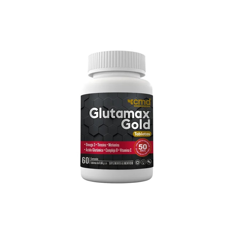 Glutamax Gold Tabs 66g Omega Tirosina Metionina Sabor