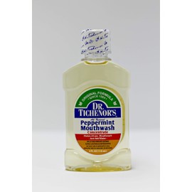 Dr. Tichenor's All Natural Peppermint Mouthwash Concentrate 4 oz (3-Pack)