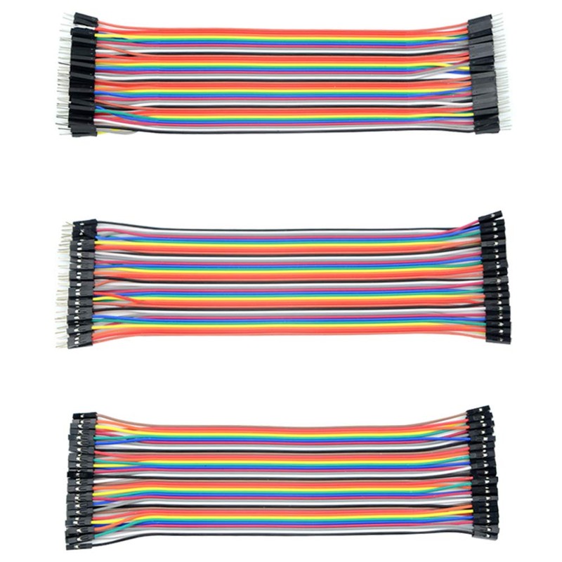 WMYCONGCONG 5個 ロータリーエンコーダモジュール KY-040 360度ブリックセンサースイッチボード ノブキャップ付きと120個 多色デュポンワイヤー ケーブル ジャンパー ブレッドボード