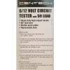 Cen-Tech 6 / 12 Volt Circuit Tester 5 Ft Lead