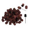 50 Pieces 180# Nail Art Sanding Cap, Nail Drill Polishing