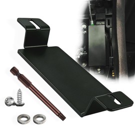 2026 Upgrade Anti-Theft Steel Neutral Cover Plate,Improved Adjustable Mount Hole,Fit for Dodge Challenger 2015-2023 SRT Hellcat Redeye, SRT Hellcat, Scatpack 392 Thickend Anti-Theft Deterrent Bracket