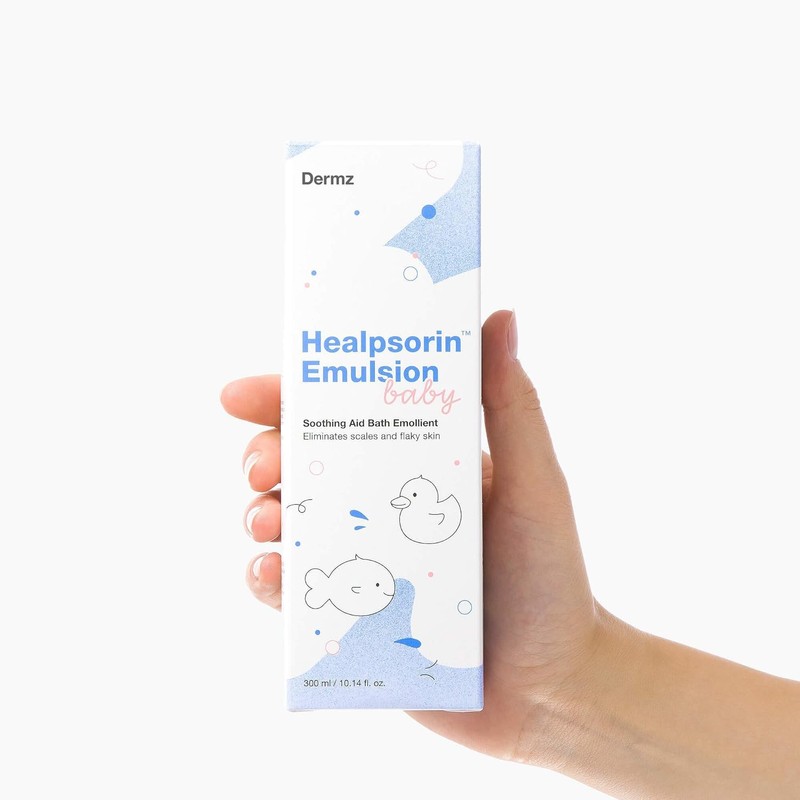 Healpsorin Baby Eczema & Cradle Cap Emulsion Treatment: Calendula, Comfrey