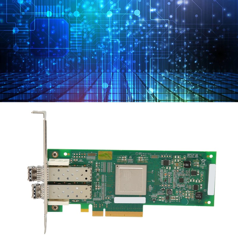 QLE2562 Dual Port Fiber HBA Card with 2 Module 8GB