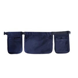 MIKI WELL Waist Tool Apron Bag with Multiple Pockets for Men/Women, Work apron,Garden Tools for Gardener(Navy blue)