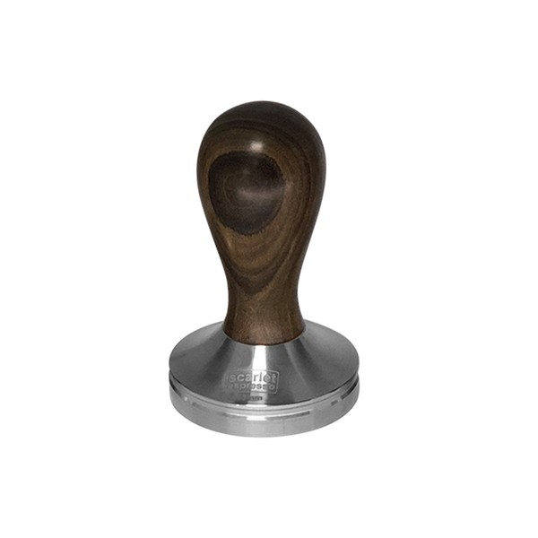 Scarlet Espresso | "Classic" Tamper, Stylish Espresso Stamp with Ergonomic