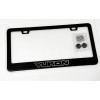 Gearhead Frames Black on Black GMC Yukon Metal License Plate