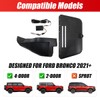 Tailgate Access Panel with Light Hidden Organizer for Ford Bronco