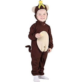 HENBRANDT Toddler Monkey Fancy Dress Costume Age 3 Years