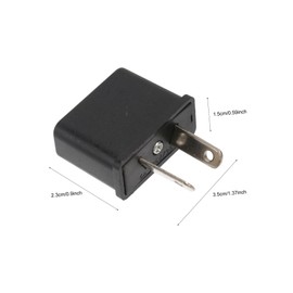 LABRIMP Australia Outlet Compact Flame Resistant Power Converter for Fits Australia to America Portable Design for Easy Carrying