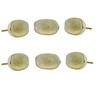 Perilla Home Set of 6 Kono Off White Ceramic Knob