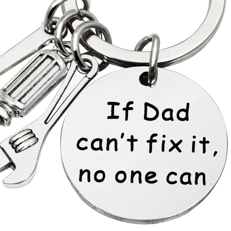 TRIXES If Dad Can’t fix it No one Can Keyring