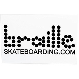 Braille Skateboarding Classic Sticker - 1 Sticker