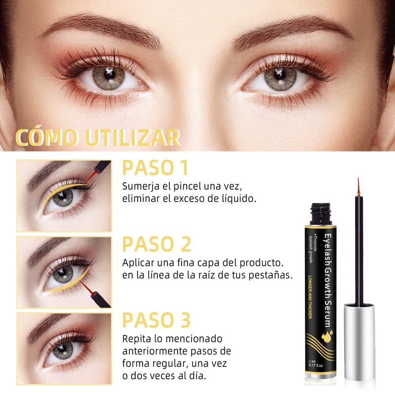 Dorzu Eyelash Serum, Eyelash Serum Growth, Eyebrow Serum Test Winner