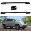 SCITOO Roof Rack Crossbars For Honda Pilot 2009-2015 165LBS Black