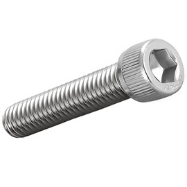 AMLOOPH M5 Screws, M5 X 40mm Allen Socket Head Cap Screws/Bolts - 5mm Diameter Fully Threaded M5 Bolts 40mm A2 Stainless Steel Long Hex Socket Bolt M5 Coarse (Pack Of 20)