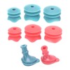Water Sports Noise Reduction Earplugs with Strap Waterproof Silicone Swimming