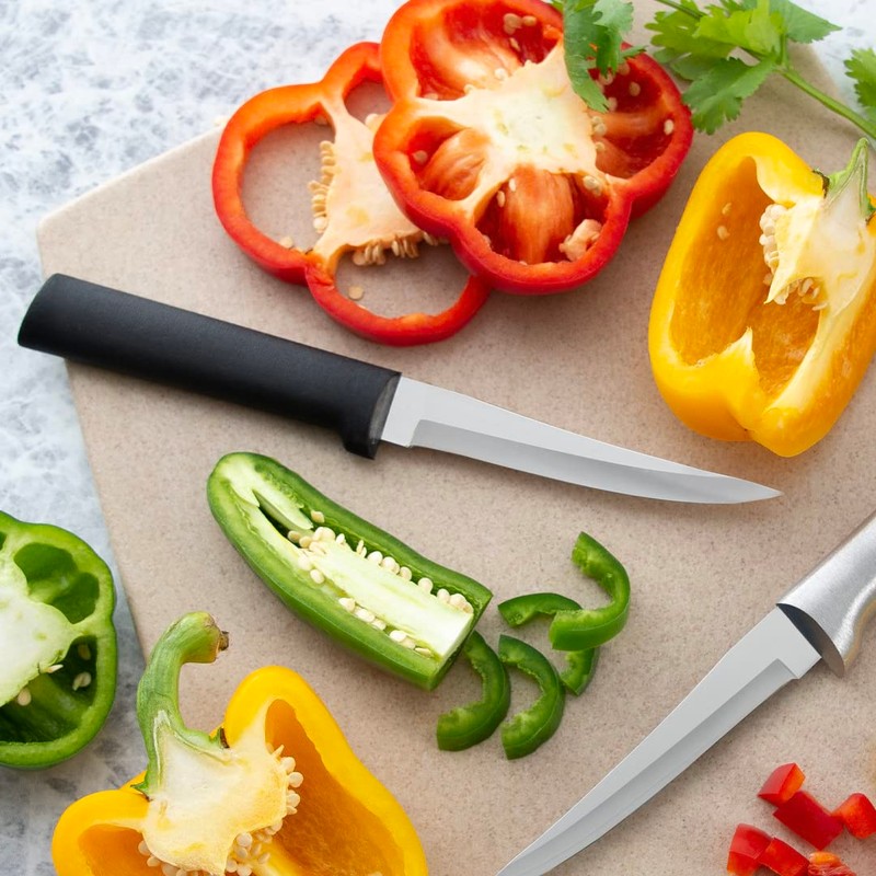 Rada Cutlery Super Parer Knife (W227), 4.38" Stainless Steel Hollow