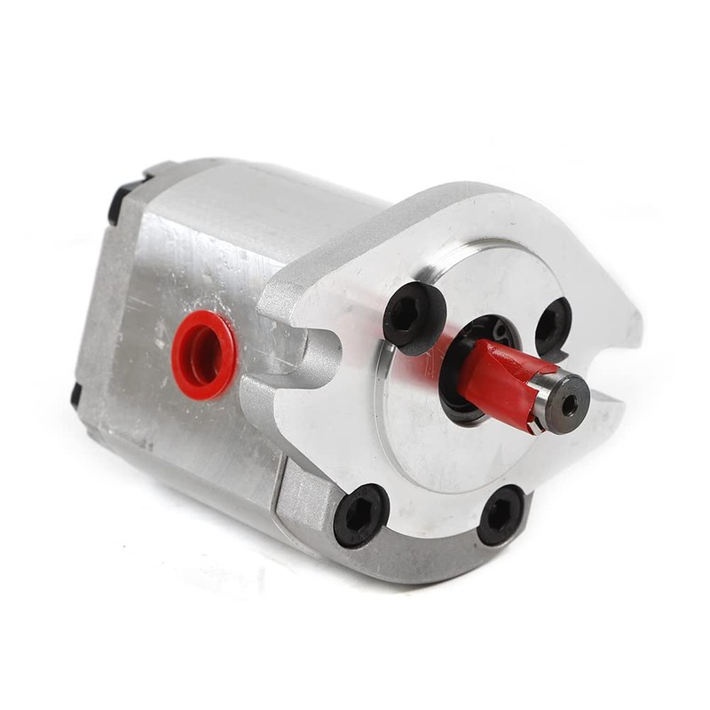 Mini Hydraulic Gear Pump, 6ml/r 3200rpm Flat Key Shaft, 21MPa