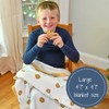 LollyBanks Milk Cookie Muslin Quilt | Baby Blanket | Oversized