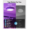 Rechargeable Shower Lights for Inside Shower, 12000mAh Motion Sensor Wireless
