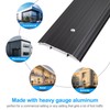 Orechic 4″Wide Sturdy Thicken Aluminum Threshold Strip, Stylish Floor Transition
