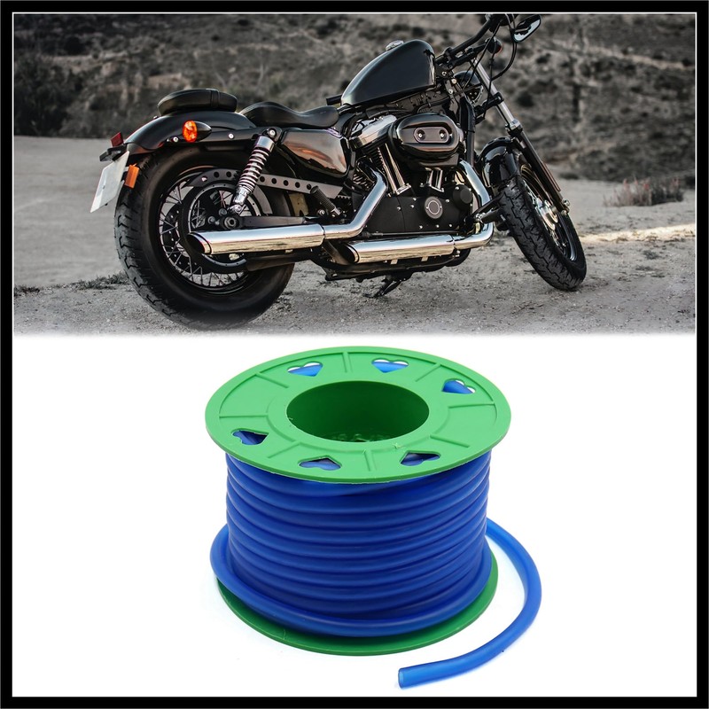 Hihaha 17M Long 5mm Inner Dia Motorcycle Scooter Petrol Hose