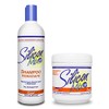 Tratamiento Capilar mezcla de silicona y Champú Combo, 16 oz