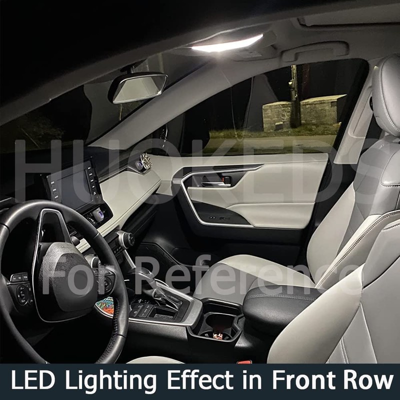HUOKEDS 12pcs Silverado Interior LED Lights Replacement for 2007 2008